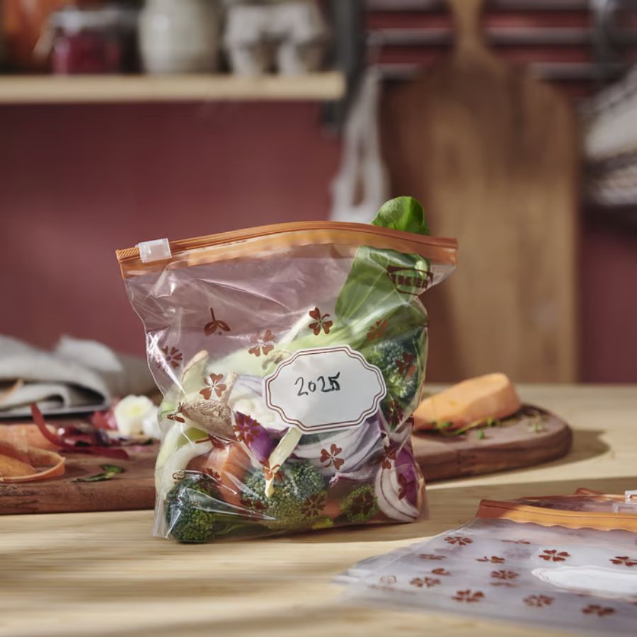 پک 25 عددی زیپ کیپ ایکیا مدل IKEA KOSSEBAR